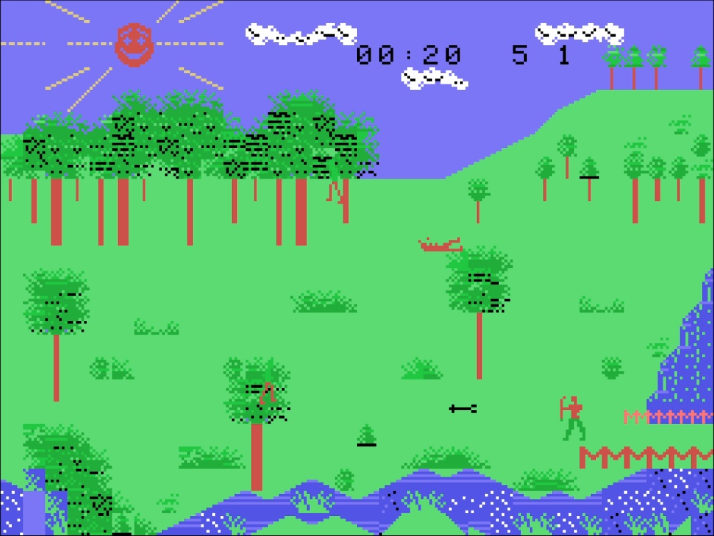 Gameplay of Robin Hood for Colecovision
